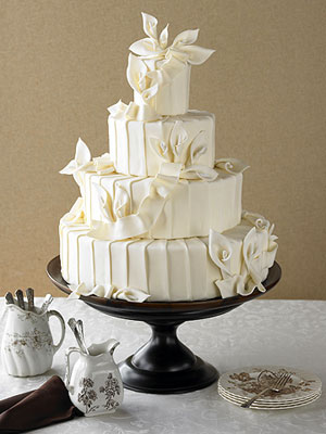 Wedding Makeup Tips on Cake Image Is From Weddingcakezone   Dress Image Is From Tingbridal