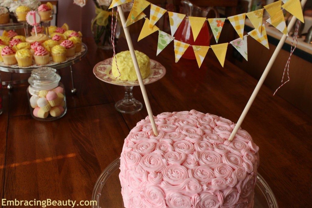 Pink Lemonade Birthday Cake