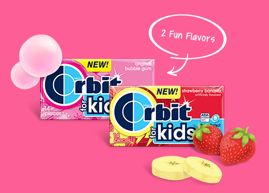 Orbit for Kids Two Flavors