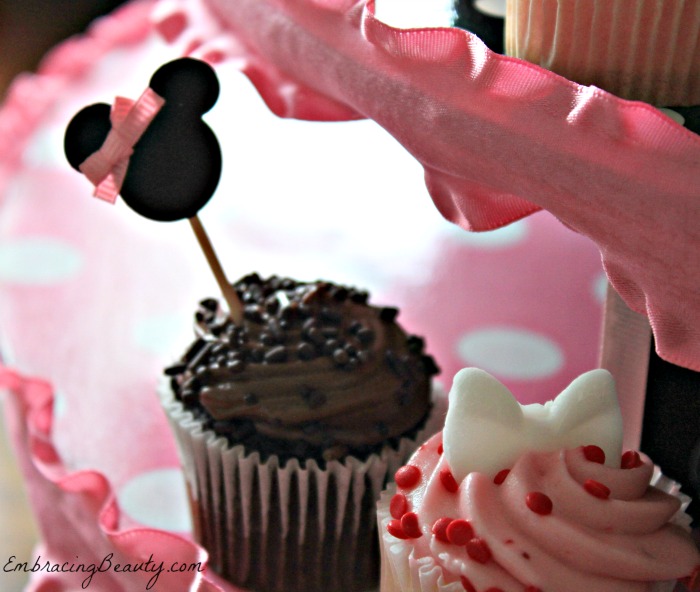 Minnie Mouse Cupcake Picks