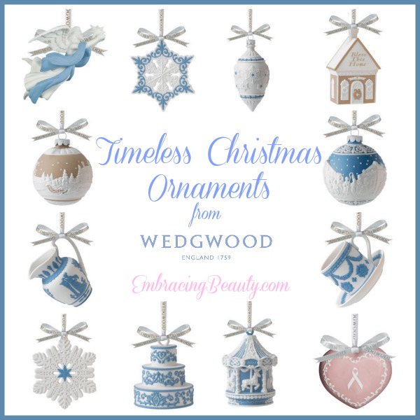 Wedgwood Christmas Ornaments 