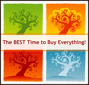 The Best Time to Buy Everything