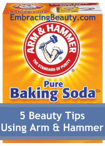 Arm and Hammer Beauty Tips