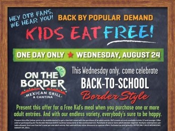 On the Border coupon