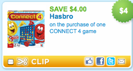 Connect 4 Coupon