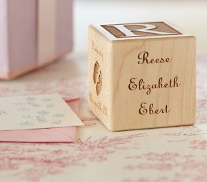 Pottery Barn Wooden Blocks