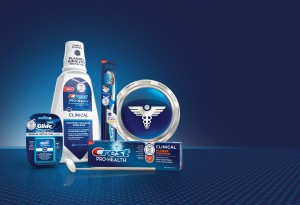 Crest and Oral-B Pro-Health Clinical products