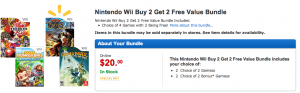 Walmart Wii Bundle