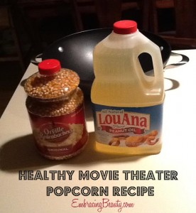 Popcorn Recipe Ingredients