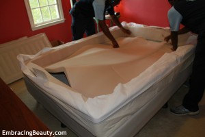 Sleep Number Foam Assembly