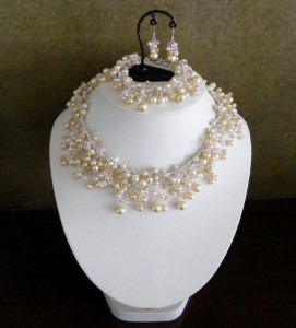 Champagne Bridal Jewelry