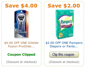 Gilette Coupon