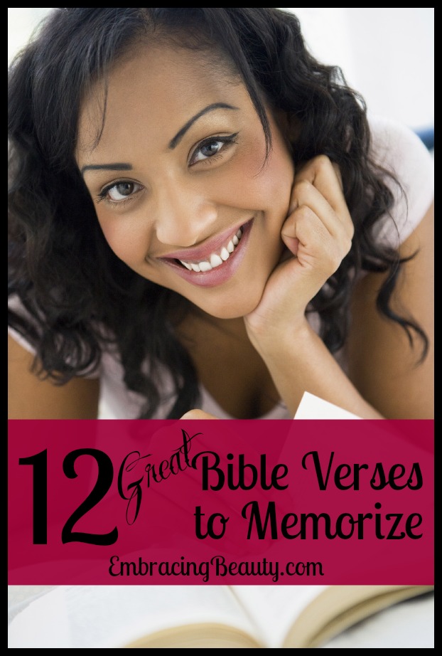 12 Great Bible Verses to Memorize