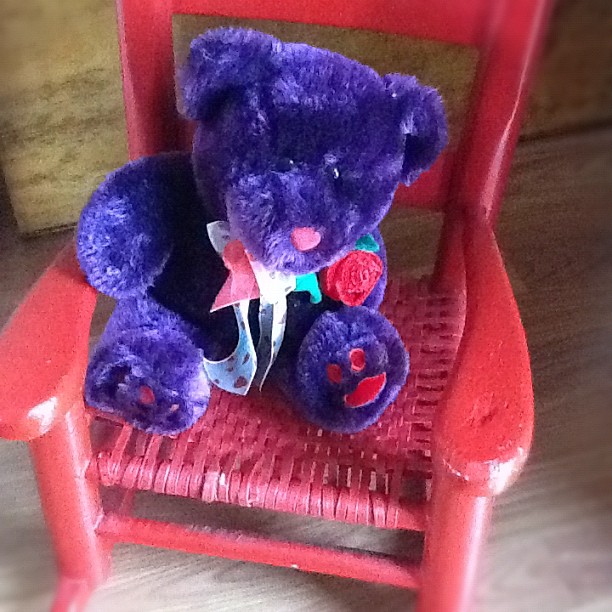 Teddy Bear in a Chair