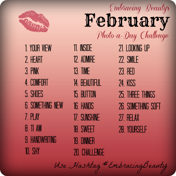 February Photo a Day Challenge