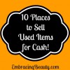 10 Places to Sell Used Items for Cash