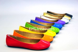 Colorful Flats for $9.99