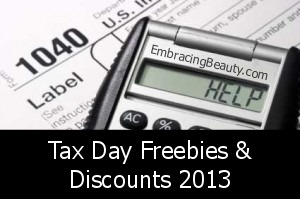 Tax Day Freebies 2013