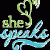 shespeaks logo