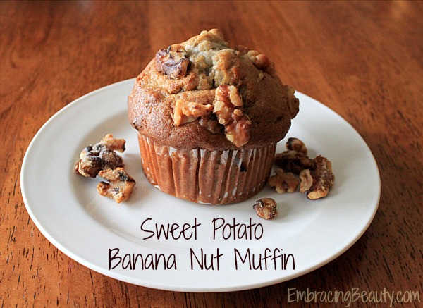 Sweet Potato Banana Nut Muffin Recipe