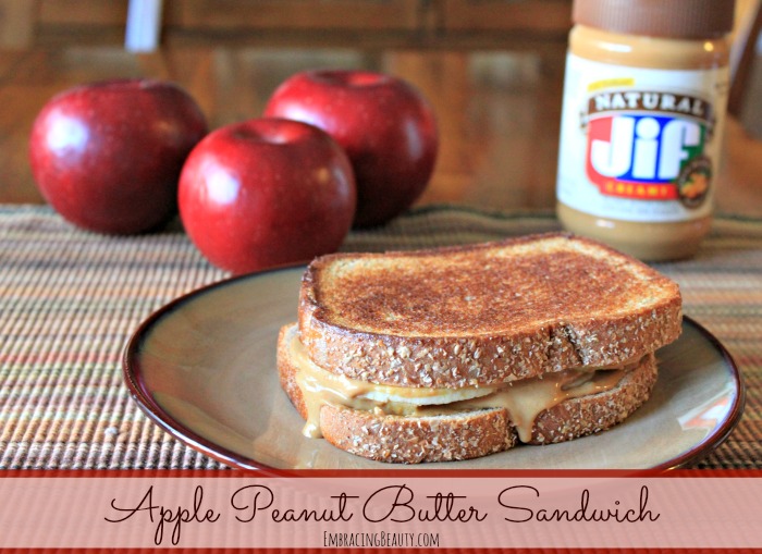 Apple Peanut Butter Sandwich Recipe