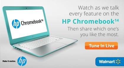 HP Chromebook Giveaway