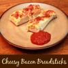 Cheesy Bacon Breadsticks