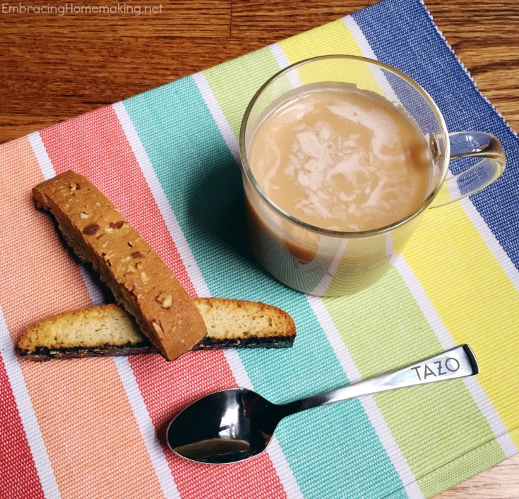 Chai Tea and Biscotti